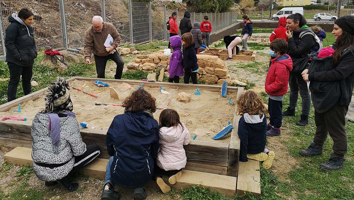 Conjunt arqueològic d´Adarró: un dia