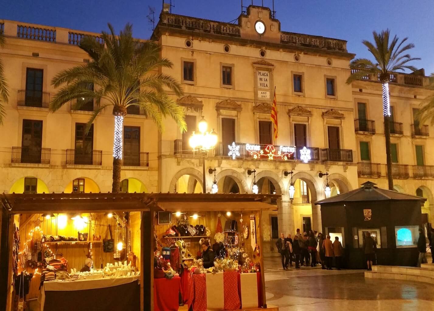 Christmas 2024 Plaça de la Vila a Vilanova i la Geltrú